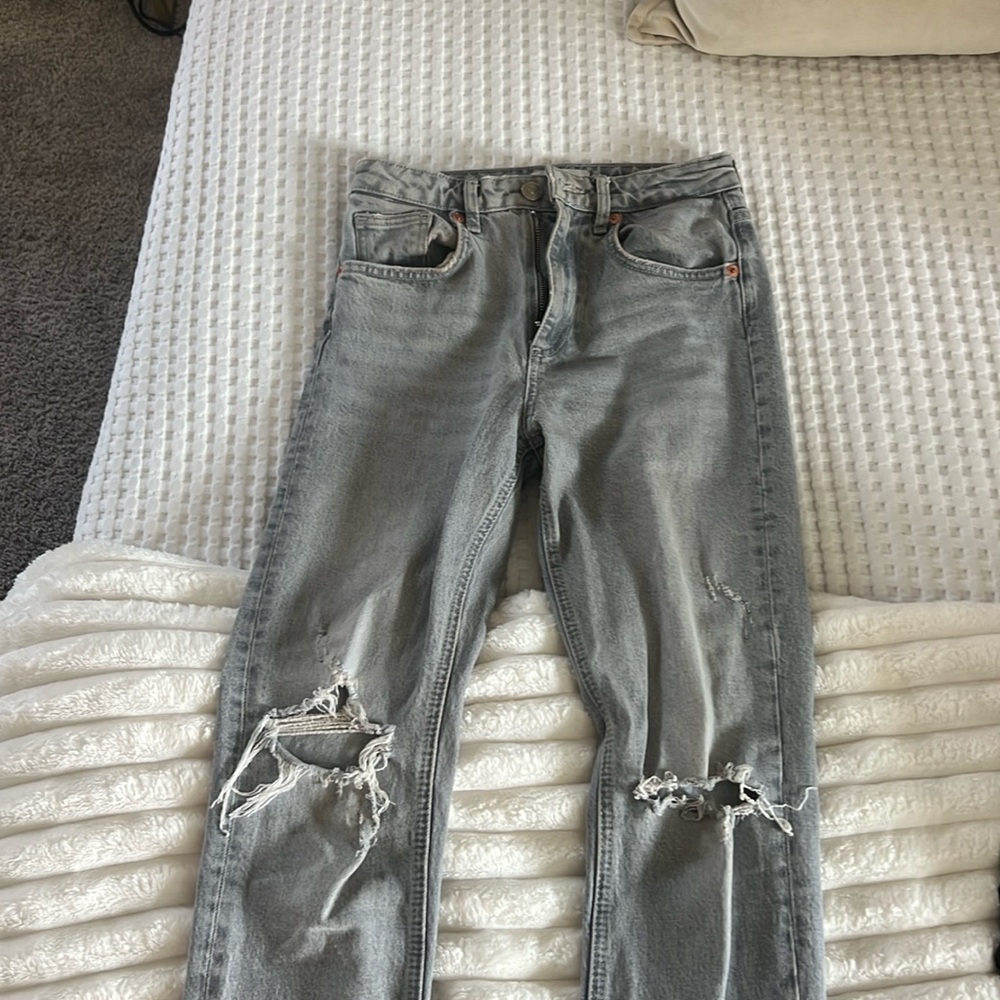 Zara grey jeans